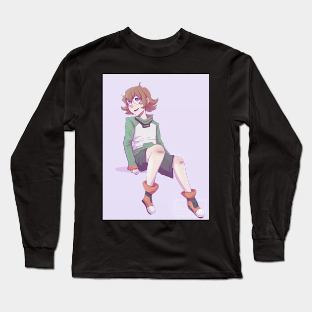 A happy pidgeon Long Sleeve T-Shirt by Probablynotsam